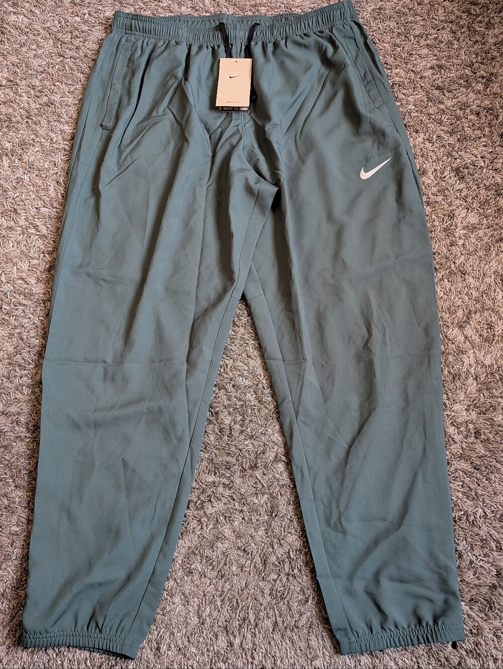 NWT Nike Dri-Fit Running Green Athletic Challenger 28" Jogger Pants Men's XL
